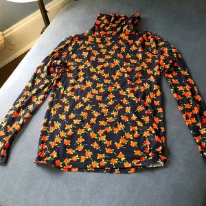 Spring flowers! 🌷 NWOT J.Crew turtleneck S 💐